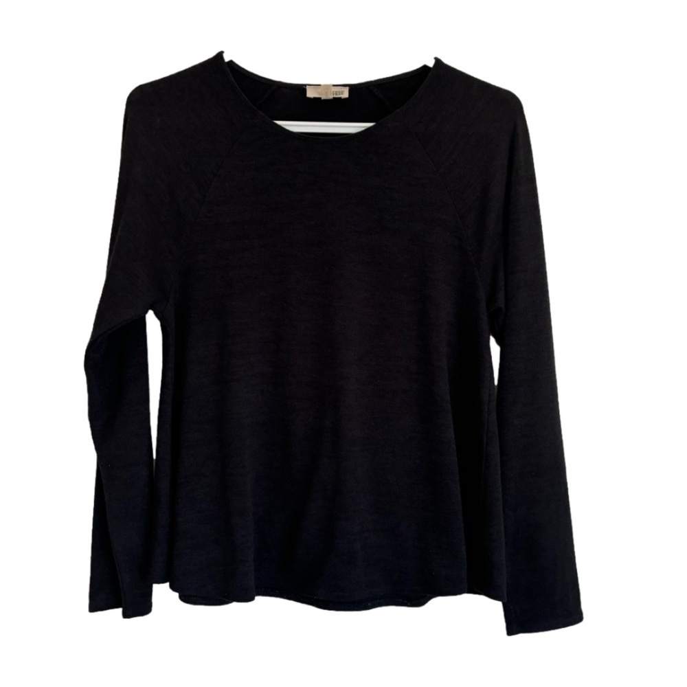 Wilfred Free black lightweight pullover sweater size M